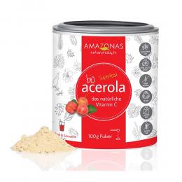 Ein aktuelles Angebot für ACEROLA 100% Bio Pur nat.Vit.C Pulver 100 g Pulver Nahrungsergänzungsmittel - jetzt kaufen, Marke AMAZONAS Naturprodukte Handels GmbH.