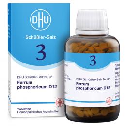 Ein aktuelles Angebot für BIOCHEMIE DHU 3 Ferrum phosphoricum D12 Tabletten 900 St Tabletten Schüßler Salze Nr. 1 - 12 - jetzt kaufen, Marke DHU-Arzneimittel GmbH & Co. KG.