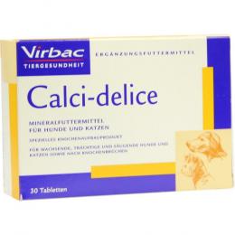 Ein aktuelles Angebot für CALCI DELICE Tabletten vet. 30 St Tabletten  - jetzt kaufen, Marke Virbac Tierarzneimittel GmbH.