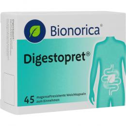 Ein aktuelles Angebot für DIGESTOPRET magensaftresistente Weichkapseln 45 St Magensaftresistente Weichkapseln  - jetzt kaufen, Marke Bionorica SE.