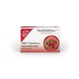 Ein aktuelles Angebot für H&S Cranberry-Acerolakirsche mit Vitamin C Fbtl. 20 X 2.8 g Filterbeutel  - jetzt kaufen, Marke H&S Tee - Gesellschaft Mbh & Co..