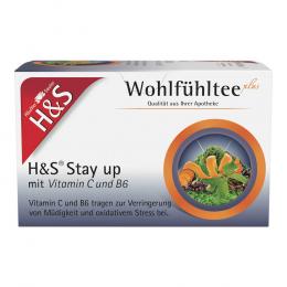 Ein aktuelles Angebot für H&S Stay up mit Vitamin C und B6 Filterbeutel 20 X 1.5 g Filterbeutel  - jetzt kaufen, Marke H&S Tee - Gesellschaft Mbh & Co..