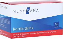 Ein aktuelles Angebot für KARDIODRINK MensSana Pulver-Sachets 30 St Pulver Nahrungsergänzungsmittel - jetzt kaufen, Marke MensSana AG.