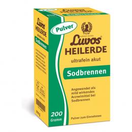 Ein aktuelles Angebot für LUVOS Heilerde ultrafein akut Sodbrennen Pulver 200 g Pulver  - jetzt kaufen, Marke Heilerde-Gesellschaft Luvos Just GmbH & Co. KG.
