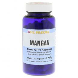 Ein aktuelles Angebot für MANGAN 5 mg GPH Kapseln 120 St Kapseln Nahrungsergänzungsmittel - jetzt kaufen, Marke Hecht Pharma GmbH.