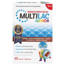 Ein aktuelles Angebot für MULTILAC Darmsynbiotikum Junior Täfelchen 10 St Täfelchen  - jetzt kaufen, Marke Unilab GmbH.