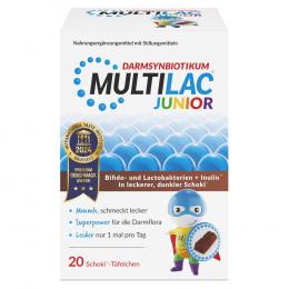 Ein aktuelles Angebot für MULTILAC Darmsynbiotikum Junior Täfelchen 20 St Täfelchen  - jetzt kaufen, Marke Unilab GmbH.