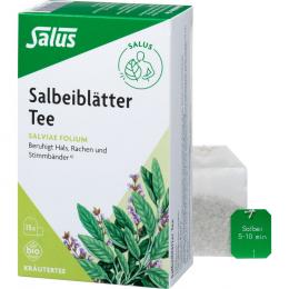 SALBEIBLÄTTER Tee Bio Salus Filterbeutel 15 St Filterbeutel