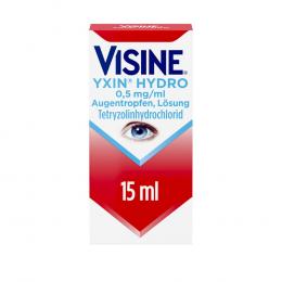 Ein aktuelles Angebot für VISINE Yxin Hydro 0,5 mg/ml Augentropfen 15 ml Augentropfen Trockene & gereizte Augen - jetzt kaufen, Marke Johnson&Johnson Gmbh-Chc.
