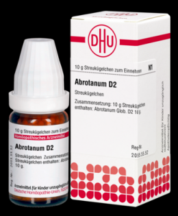 ABROTANUM D 2 Globuli 10 g