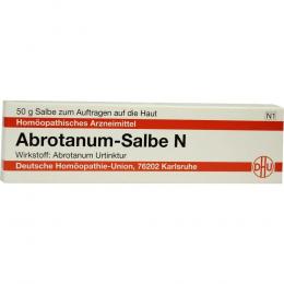 Ein aktuelles Angebot für ABROTANUM SALBE N 50 g Salbe Naturheilmittel - jetzt kaufen, Marke DHU-Arzneimittel GmbH & Co. KG.