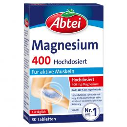 ABTEI Magnesium 400 hochdosiert Tabletten 30 St Tabletten