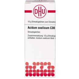 ACIDUM OXALICUM C 30 Globuli 10 g