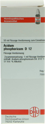 ACIDUM PHOSPHORICUM D 12 Dilution 50 ml