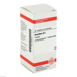 Ein aktuelles Angebot für Aconitum D 6 Tabletten 80 St Tabletten Naturheilmittel - jetzt kaufen, Marke DHU-Arzneimittel GmbH & Co. KG.