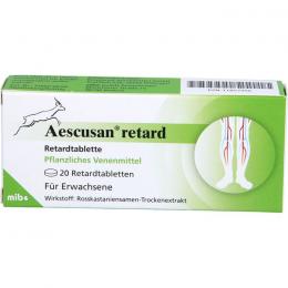 AESCUSAN retard Retardtabletten 20 St.