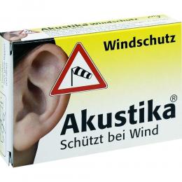 Ein aktuelles Angebot für AKUSTIKA Windschutz 1 P ohne Ohrenschutz & Pflege - jetzt kaufen, Marke Südmedica GmbH.