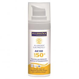 ALLERGIKA SUN PROTECT AK100 Creme LSF 50+ 50 ml Creme