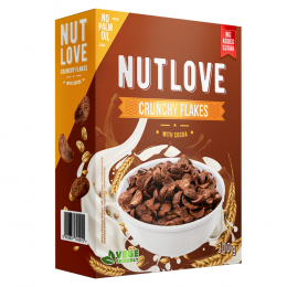 Allnutrition Nutlove Crunchy Flakes, 300g Schoko