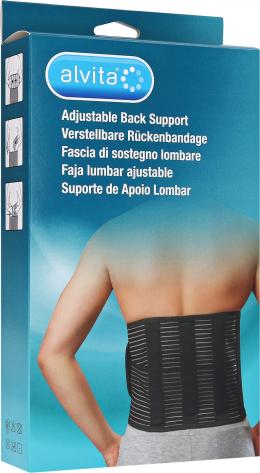 ALVITA Rückenbandage Gr.1 1 St Bandage