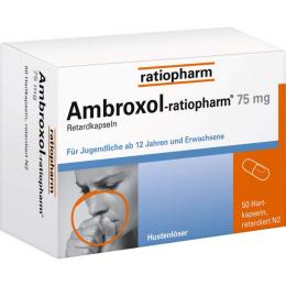 AMBROXOL-ratiopharm 75 mg Hustenlöser Retardkaps. 50 St.