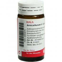 Ein aktuelles Angebot für ARNICA/AURUM II Globuli 20 g Globuli Homöopathische Komplexmittel - jetzt kaufen, Marke WALA Heilmittel GmbH.