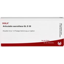 ARTICULATIO sacroiliaca GL D 30 Ampullen 10 ml