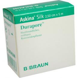 Ein aktuelles Angebot für ASKINA Silk Seidenpfl.2,5 cmx5 m 1 St Pflaster Verbandsmaterial - jetzt kaufen, Marke B. Braun Melsungen AG.