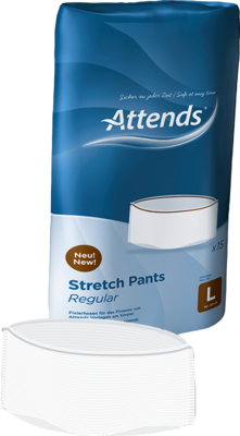 ATTENDS Stretch Pants Regular L 15 St