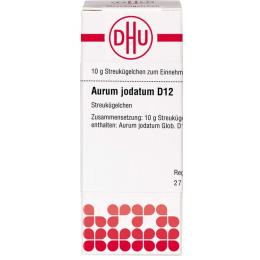 AURUM JODATUM D 12 Globuli 10 g