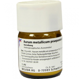 AURUM METALLICUM PRAEPARATUM D 12 Trituration 50 g