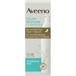 AVEENO Calm+ Restore Re-Hydrierende Hafer Nachtcr. 50 ml