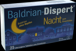 BALDRIAN DISPERT Nacht zum Einschlafen b.Tabl. 25 St