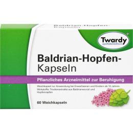 BALDRIAN HOPFEN Kapseln Twardy 60 St.