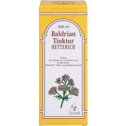 BALDRIANTINKTUR Hetterich 200 ml