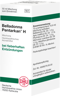 BELLADONNA PENTARKAN H Mischung 50 ml