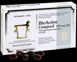 BIO ACTIVE Uniqinol 100 mg QH Pharma Nord Kapseln 22 g