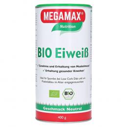 Ein aktuelles Angebot für BIO EIWEISS Neutral Megamax Pulver 400 g Pulver Nahrungsergänzungsmittel - jetzt kaufen, Marke Megamax B.V..