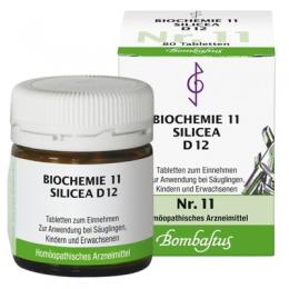 BIOCHEMIE 11 Silicea D 12 Tabletten 80 St