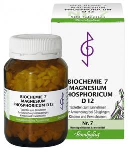 BIOCHEMIE 7 Magnesium phosphoricum D 12 Tabletten 500 St