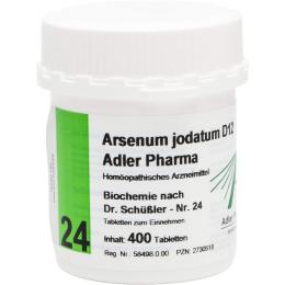 BIOCHEMIE Adler 24 Arsenum jodatum D 12 Tabletten 400 St.