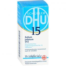 BIOCHEMIE DHU 15 Kalium jodatum D 12 Tabletten 200 St.