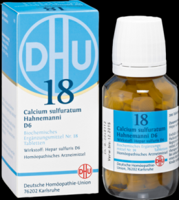 BIOCHEMIE DHU 18 Calcium sulfuratum D 6 Tabletten 200 St