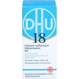 BIOCHEMIE DHU 18 Calcium sulfuratum D 6 Tabletten 200 St.