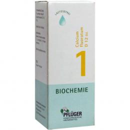 BIOCHEMIE Pflüger 1 Calcium fluoratum D 12 Tropfen 100 ml Tropfen
