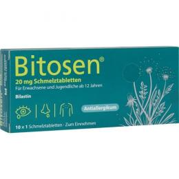 BITOSEN 20 mg Schmelztabletten 10 St.