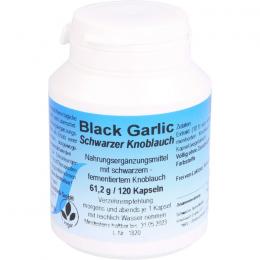 BLACK GARLIC schwarzer Knoblauch Kapseln 120 St.