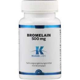 BROMELAIN 500 mg KLEAN LABS Kapseln 60 St.