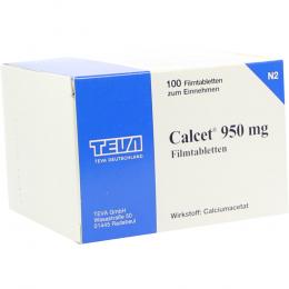 CALCET 950 mg Filmtabletten 100 St Filmtabletten