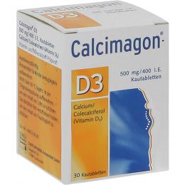 CALCIMAGON D3 Kautabletten 30 St Kautabletten